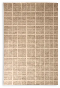 Jordin Light Brown 6x9 Area Rug