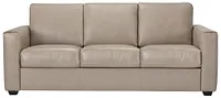 Lane Taupe Lthr/vinyl Memory Foam Sleeper