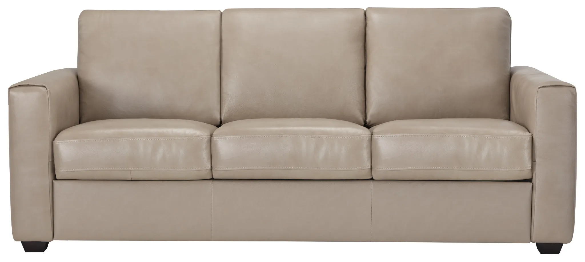 Lane Taupe Lthr/vinyl Memory Foam Sleeper