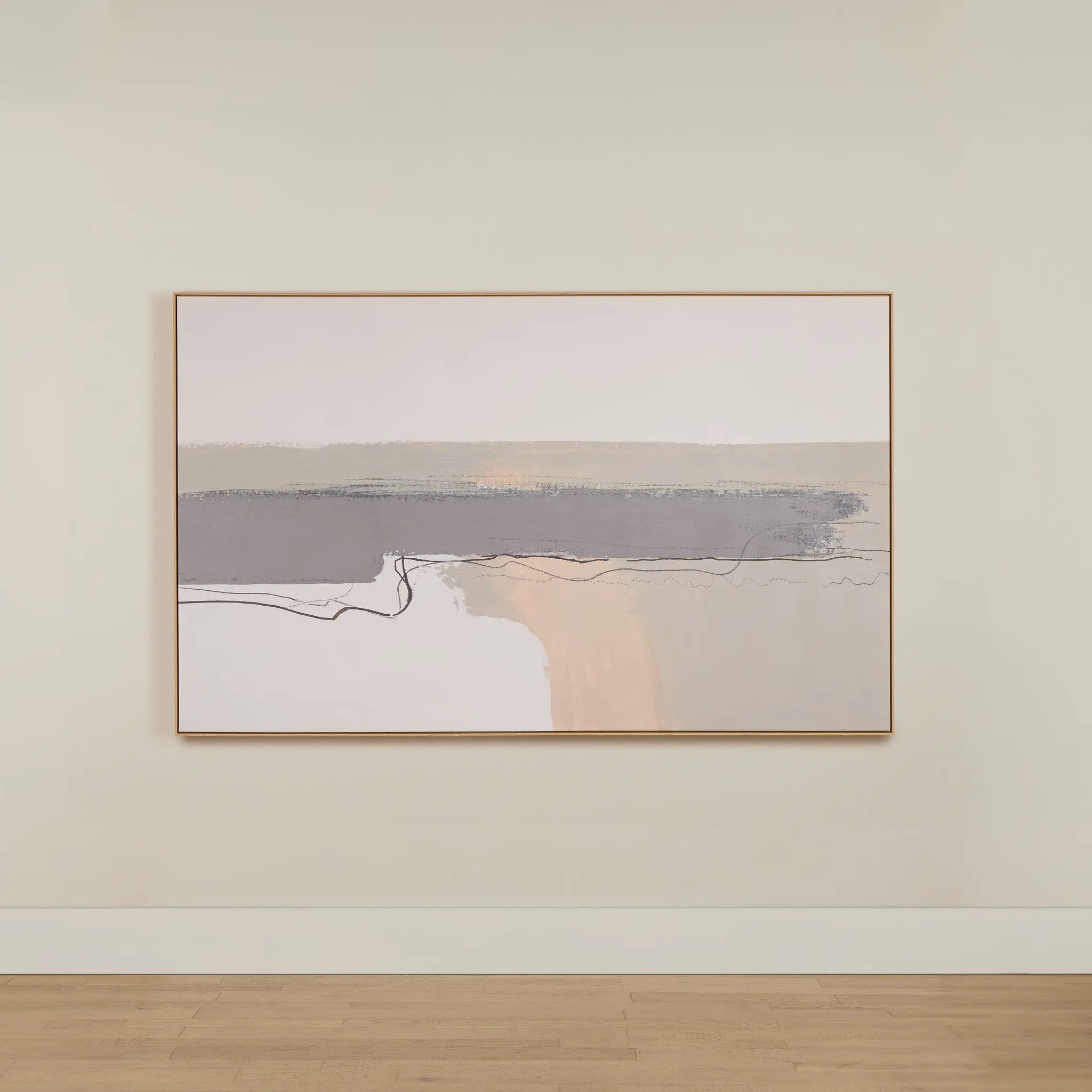 Salo Light Brown Framed Wall Art Salo Light Brown Framed Wall Art