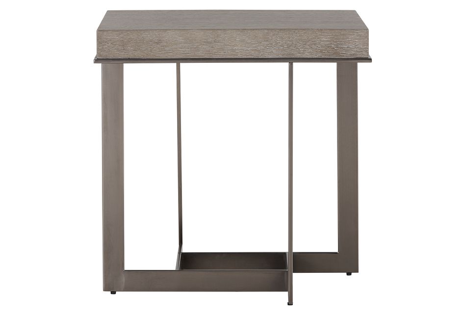 Mosaic Light Tone Square End Table