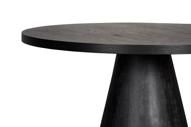 Modesto Black Round Table