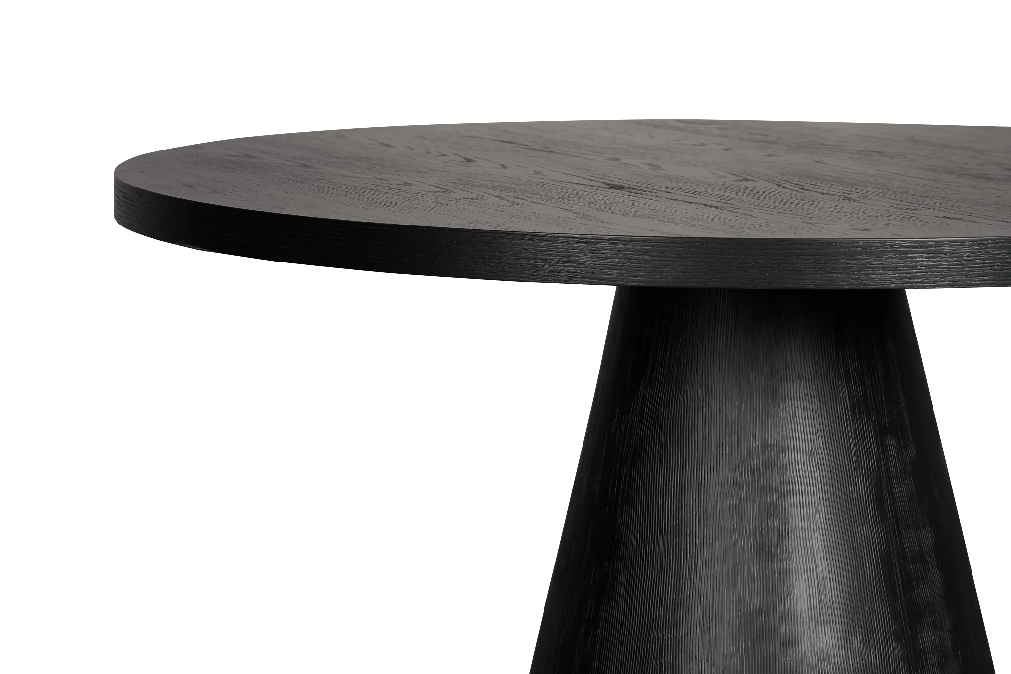 Modesto Black Round Table