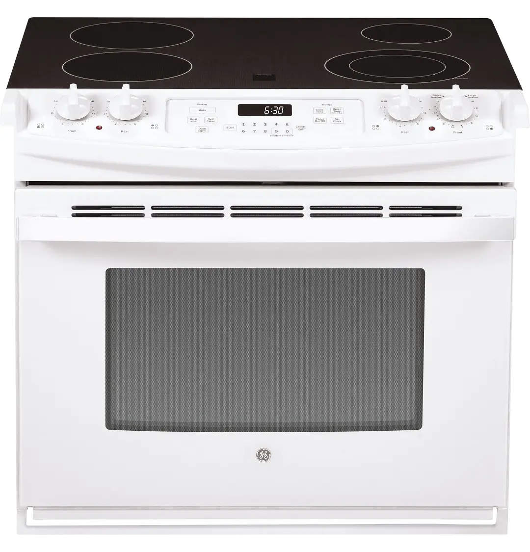 Ge 630 Series White 30" Electric Range Ge 630 Series White 30" Electric Range