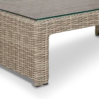 Raleigh Gray Square Coffee Table