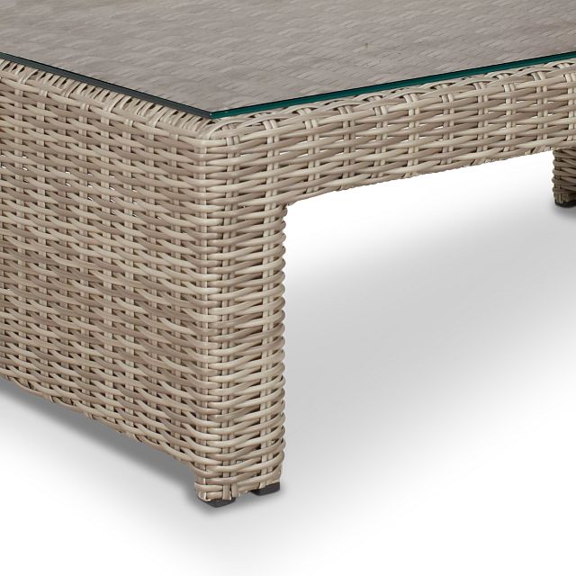 Raleigh Gray Square Coffee Table