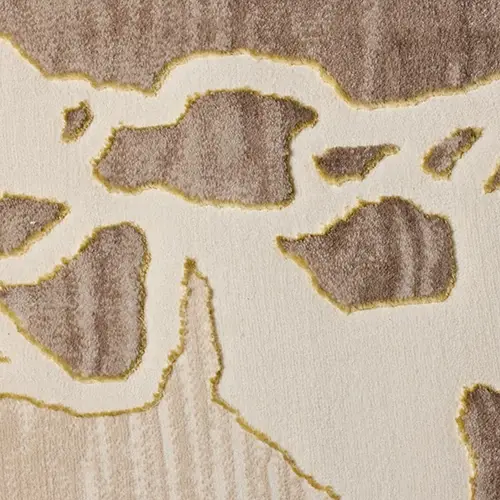 GOLD Sharpe Gold 8x10 Area Rug