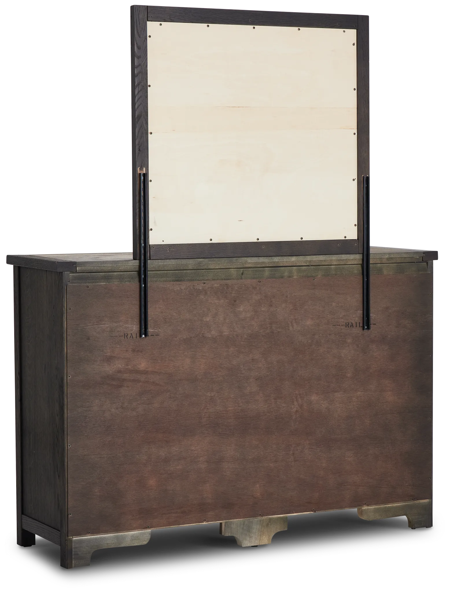 Salt Lake Dark Tone Dresser & Mirror