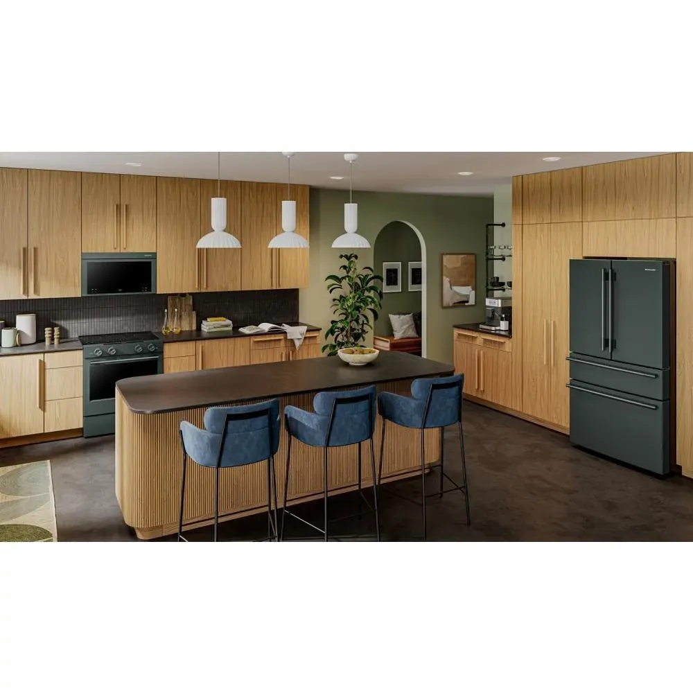 Kitchenaid 436 Series Green French Door Refrigerator