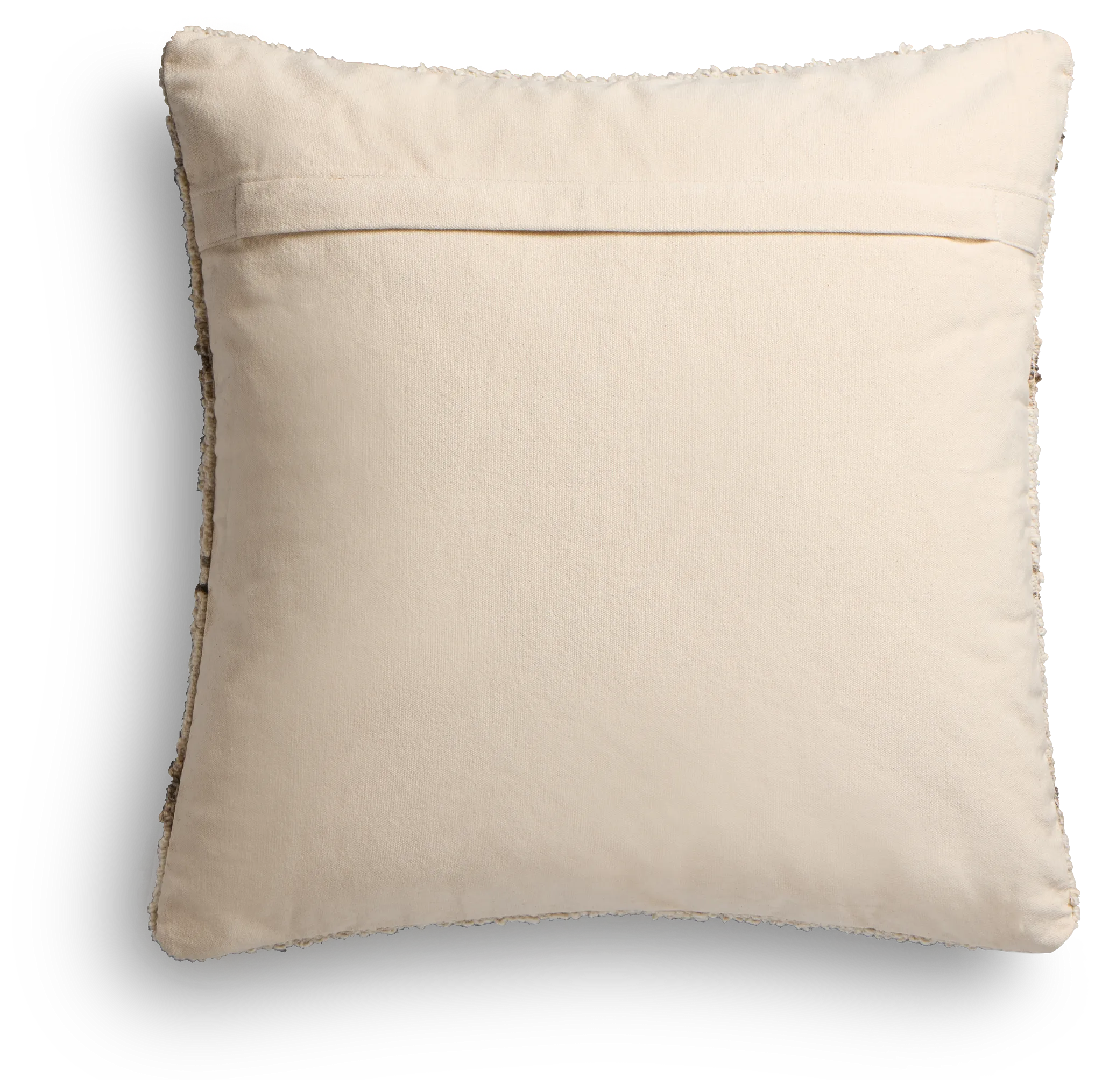 Bellami Ivory 22" Square Accent Pillow
