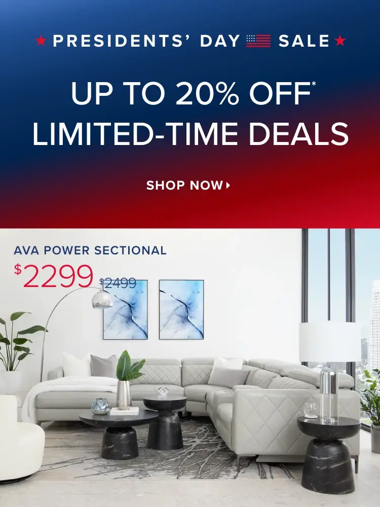 CITY Furniture Presidents Day Sale Exclusive Deals 18 Month No Interest Financing