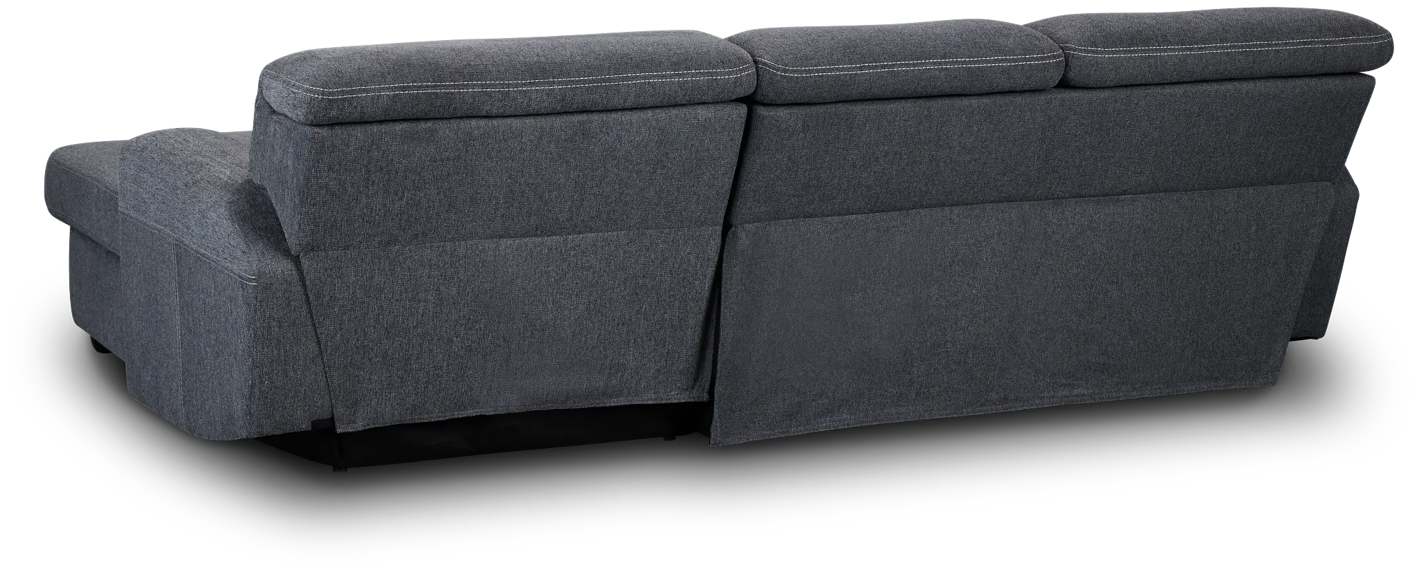 Callum Dark Gray Storage Small Right Power Chaise Sleeper Sectional Callum Dark Gray Storage Small Right Power Chaise Sleeper Sectional