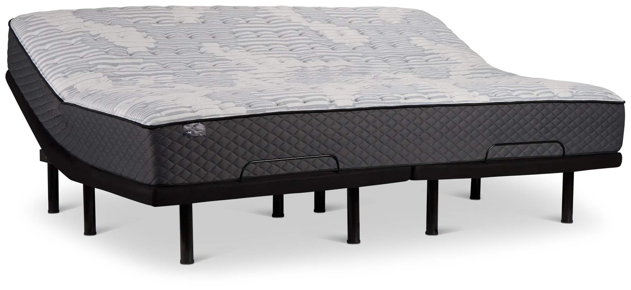 Kevin Charles By Sealy Signature Extra Firm Plus Adjustable Mattress Set Kevin Charles By Sealy Signature Extra Firm Plus Adjustable Mattress Set
