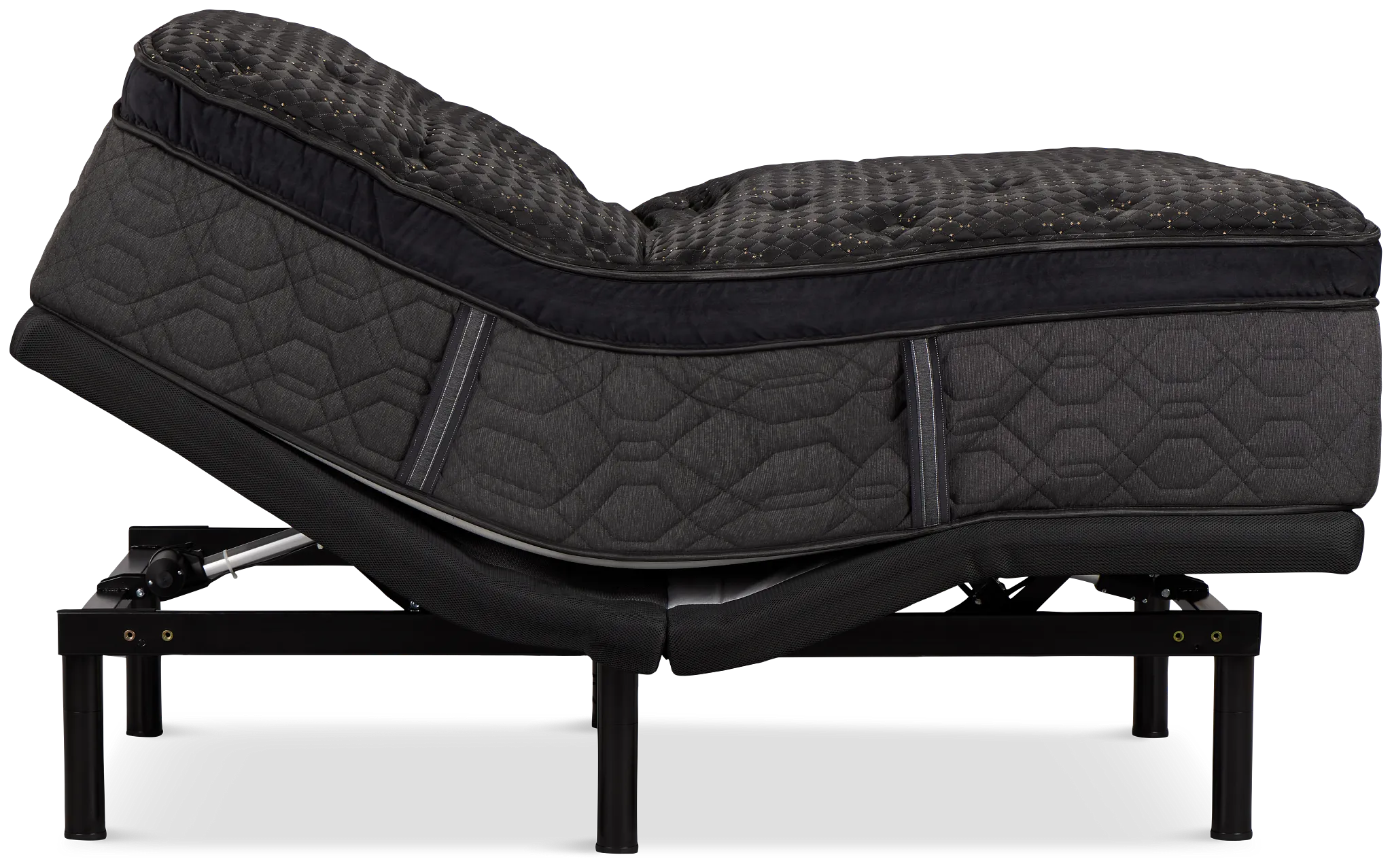 Beautyrest Black Series Four Summit Plush Elite Adjustable Mattress Set