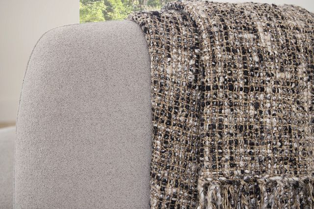 Porten Black Throw