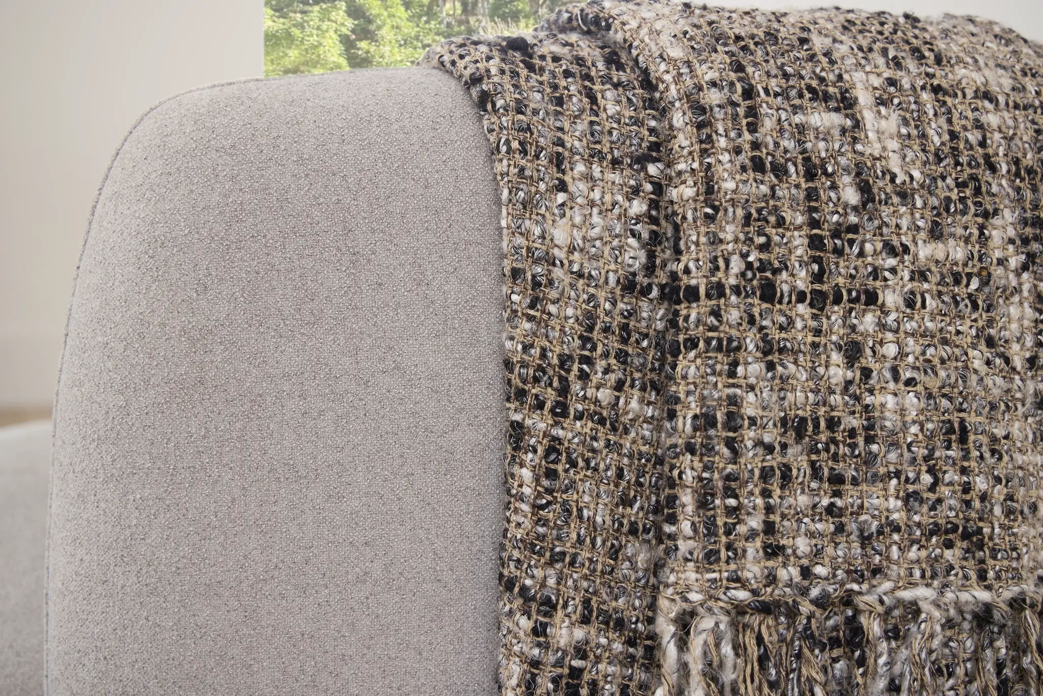 Porten Black Throw Porten Black Throw