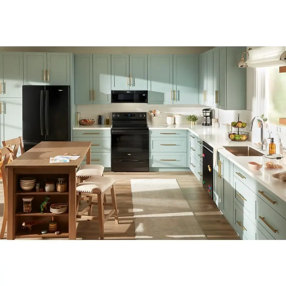 Whirlpool 3030 Series Black Electric Range Whirlpool 3030 Series Black Electric Range