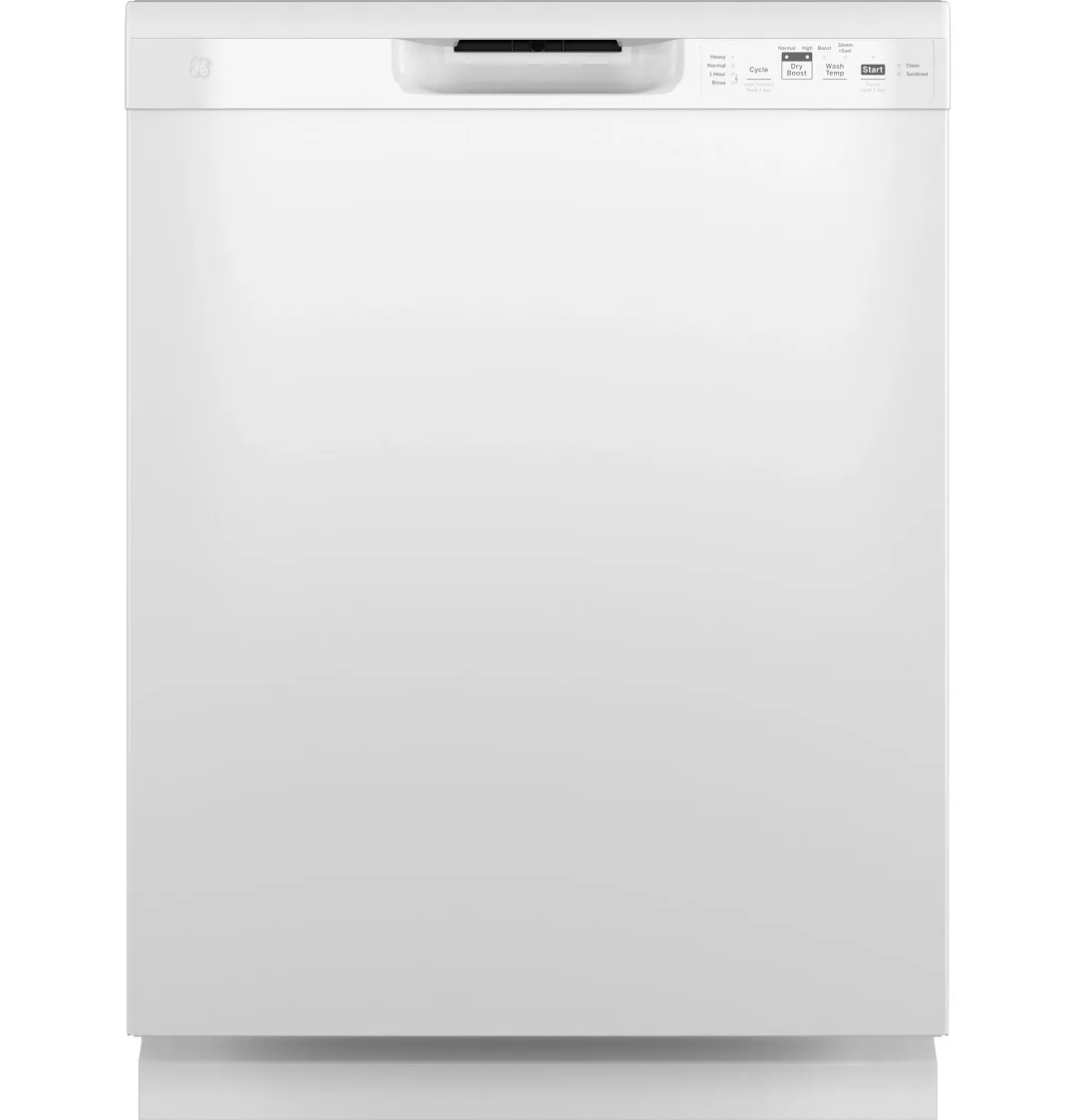 Ge 535 Series White Built In Dishwasher
