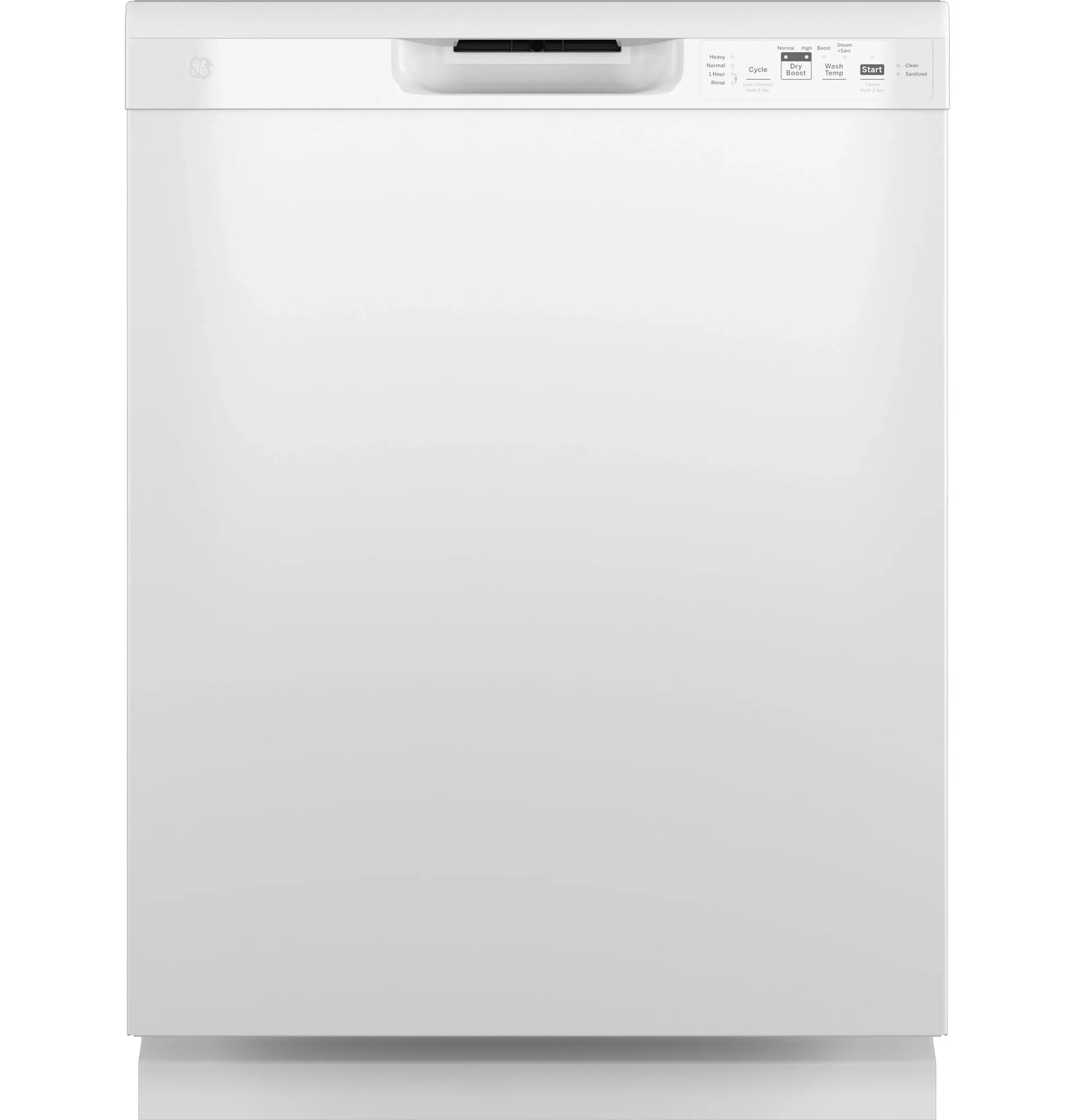 Ge 535 Series White Built In Dishwasher
