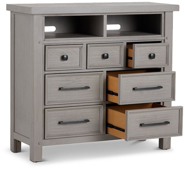 Napa Gray Media Chest