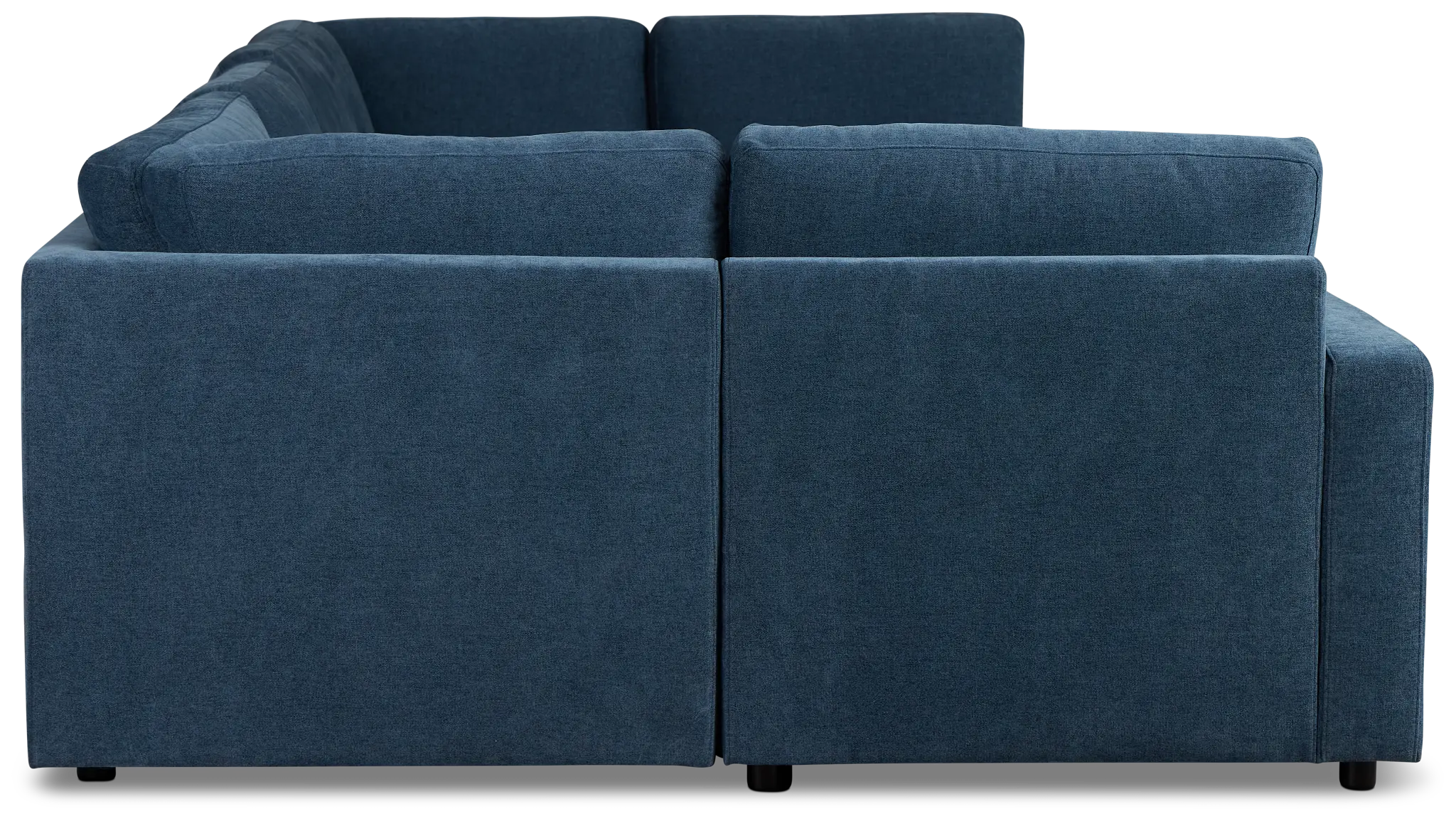 Addie Blue Fabric 8-piece Pit Storage Sectional Addie Blue Fabric 8-piece Pit Storage Sectional