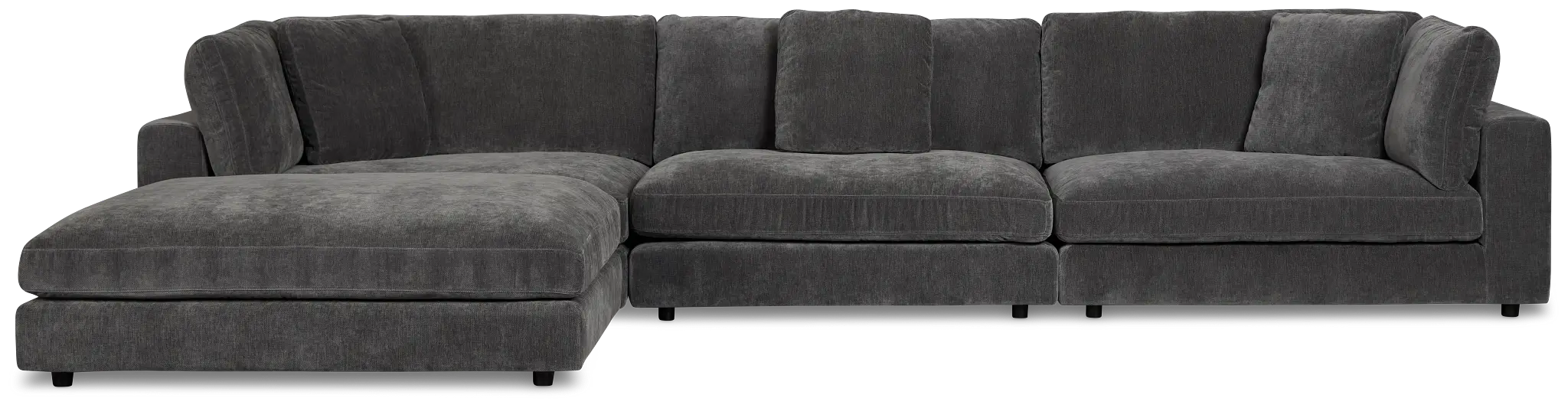 Lounge Dark Gray Small Chaise Sectional Lounge Dark Gray Small Chaise Sectional