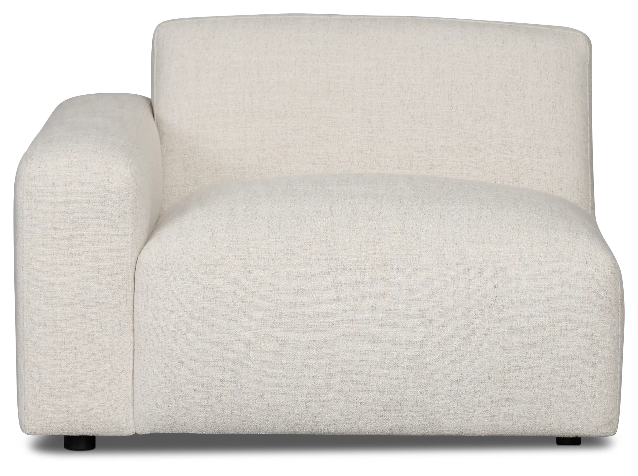 Baylor Light Beige Fabric Left Chair Baylor Light Beige Fabric Left Chair