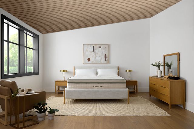 Avocado Green 15.50" Plush Box Top Mattress