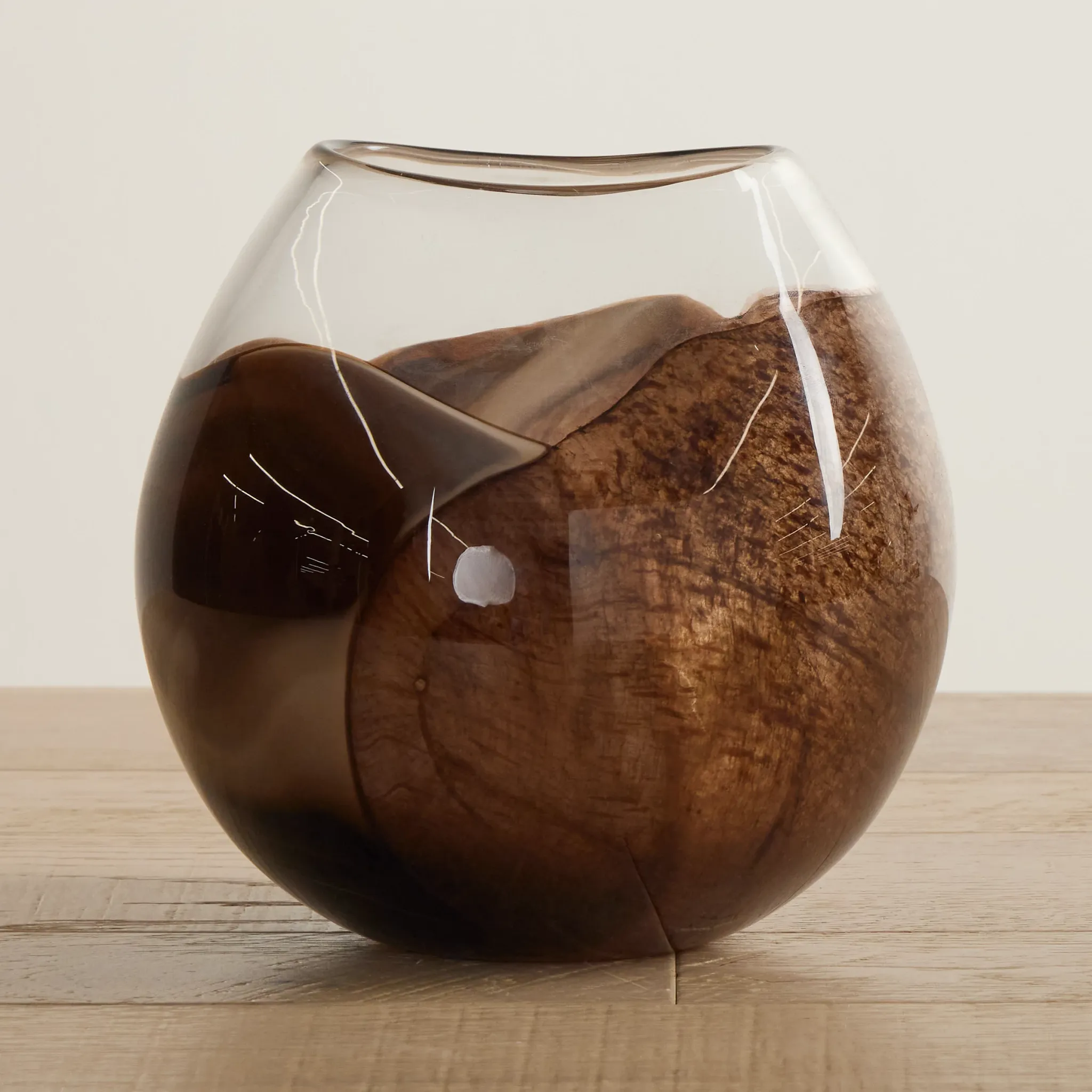 Bohema Brown Large Vase