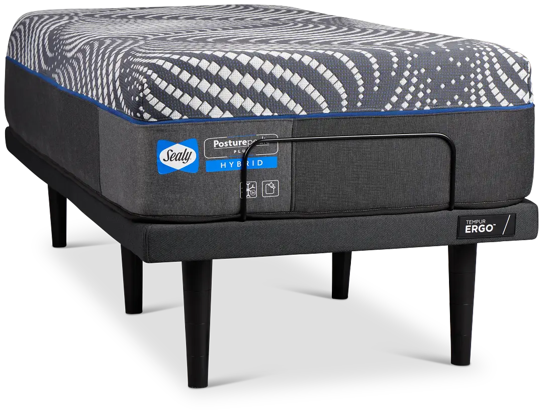 Sealy Posturepedic Plus High Point 14" Firm Ergo Smart Adjustable Mattress Set Sealy Posturepedic Plus High Point 14" Firm Ergo Smart Adjustable Mattress Set
