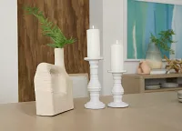 Eme Stripe Small Candle Holder