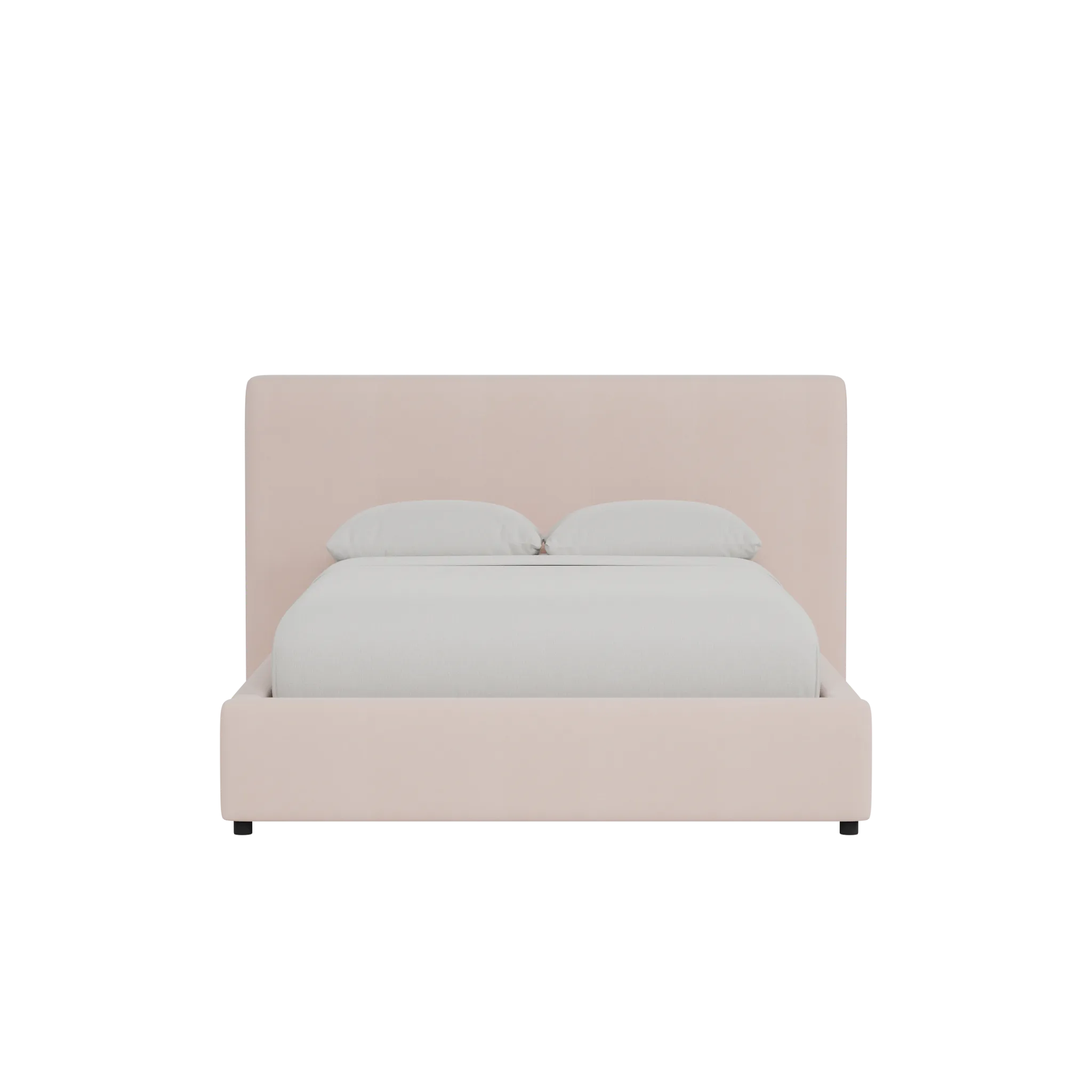 Grayton Joya Light Pink 44" Upholstered Platform Bed