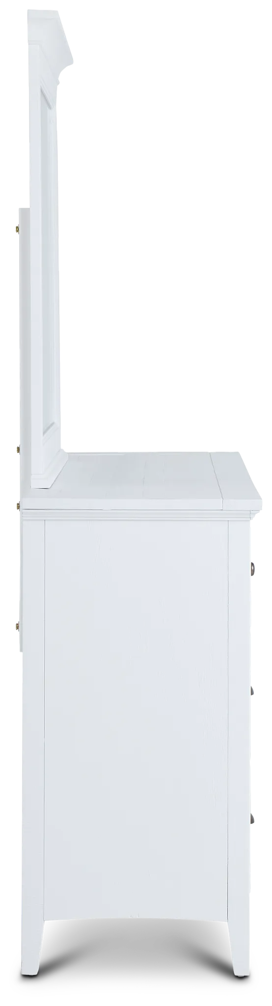 Heron Cove White Dresser & Mirror