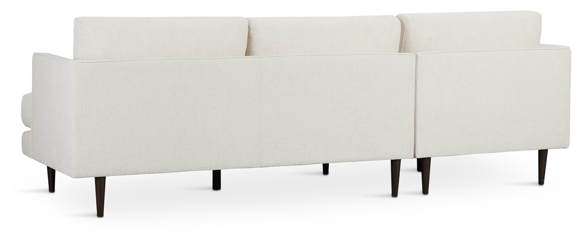 Easton Light Beige Fabric Left Chaise Sectional