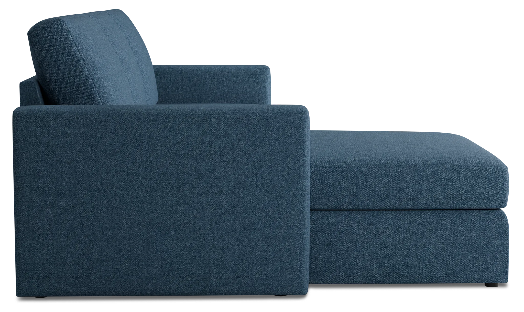 Citymod Blue Fabric Small Left Chaise Sectional