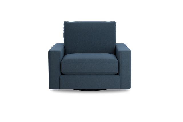 Edgewater Elite Blue Swivel Chair