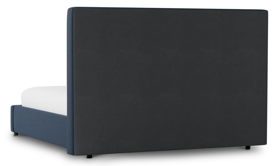 Grayton Elite Navy 54" Upholstered Platform Bed