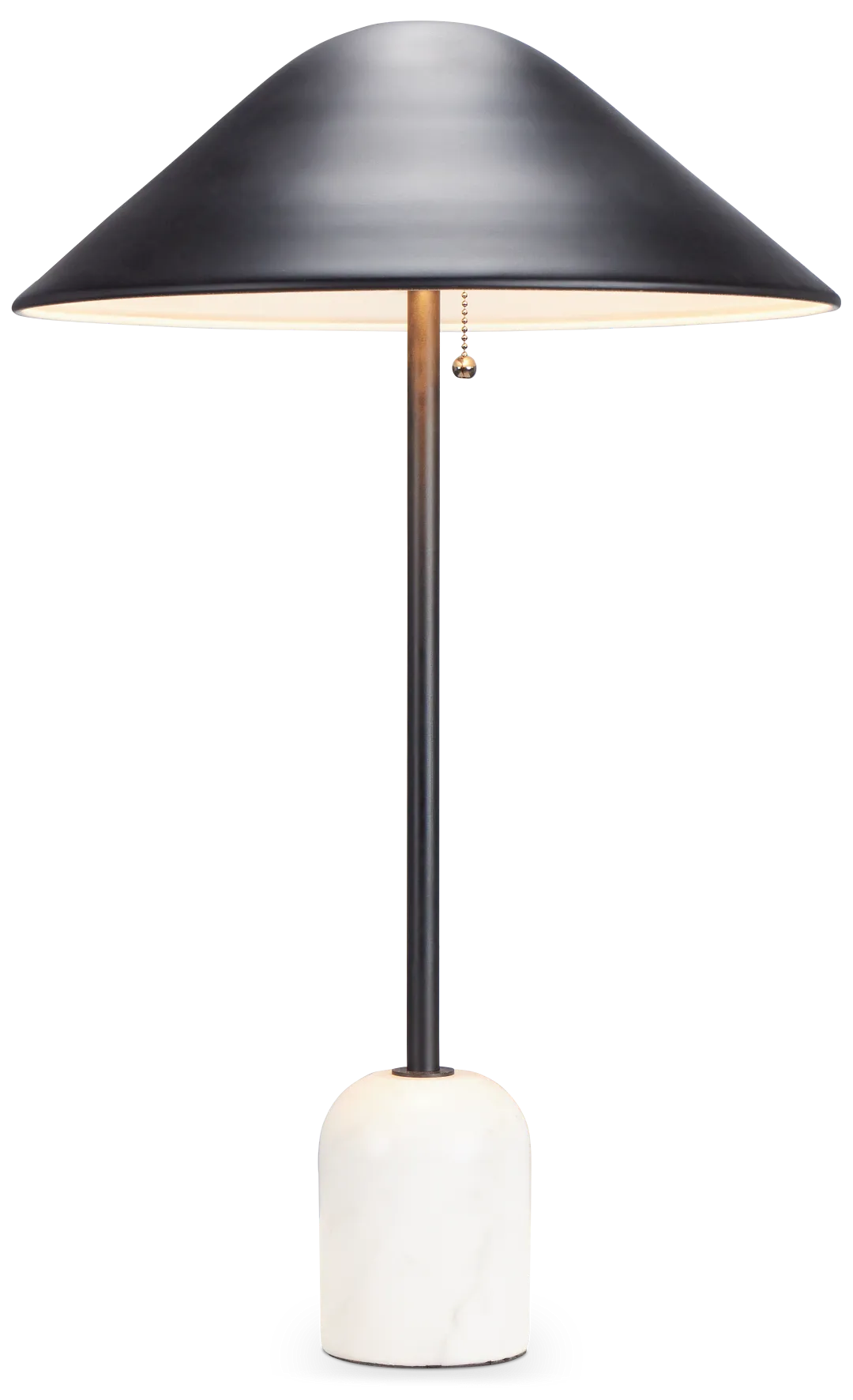Cova Black Metal Table Lamp
