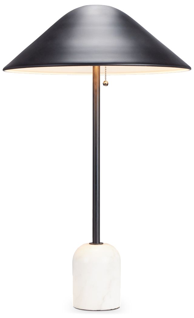 Cova Black Metal Table Lamp