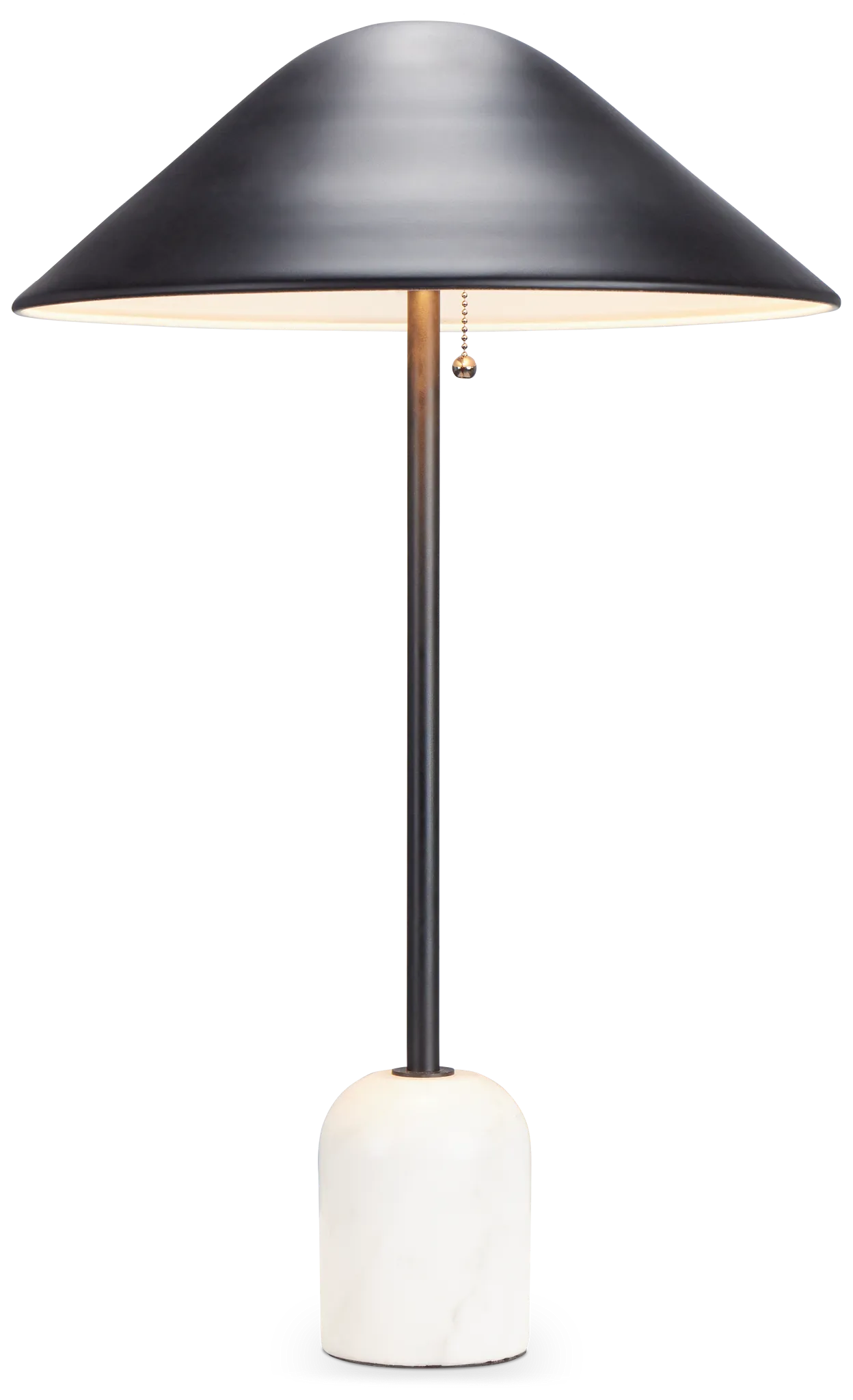 Cova Black Metal Table Lamp