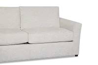 Miller Light Gray Fabric Left Bumper Sectional