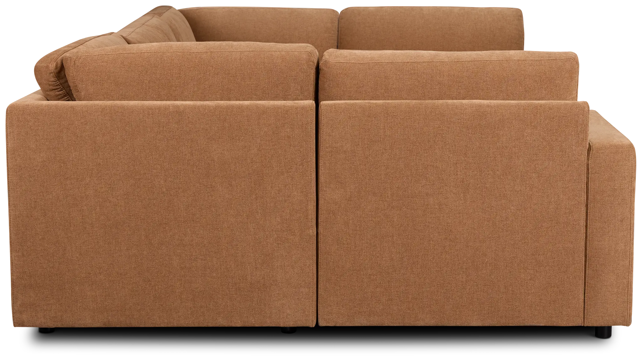 Addie Brown Fabric 6-piece Pit Storage Sectional Addie Brown Fabric 6-piece Pit Storage Sectional