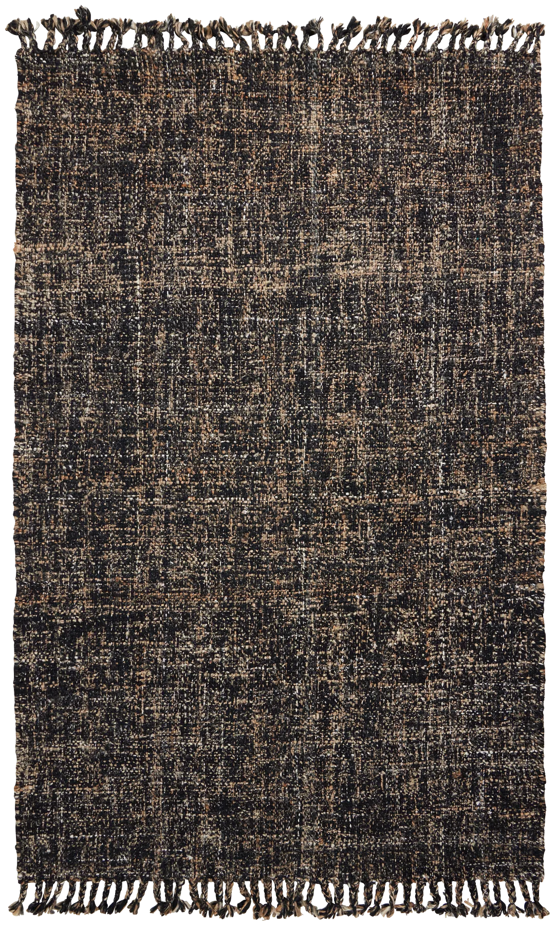 Nala Black 5x8 Area Rug