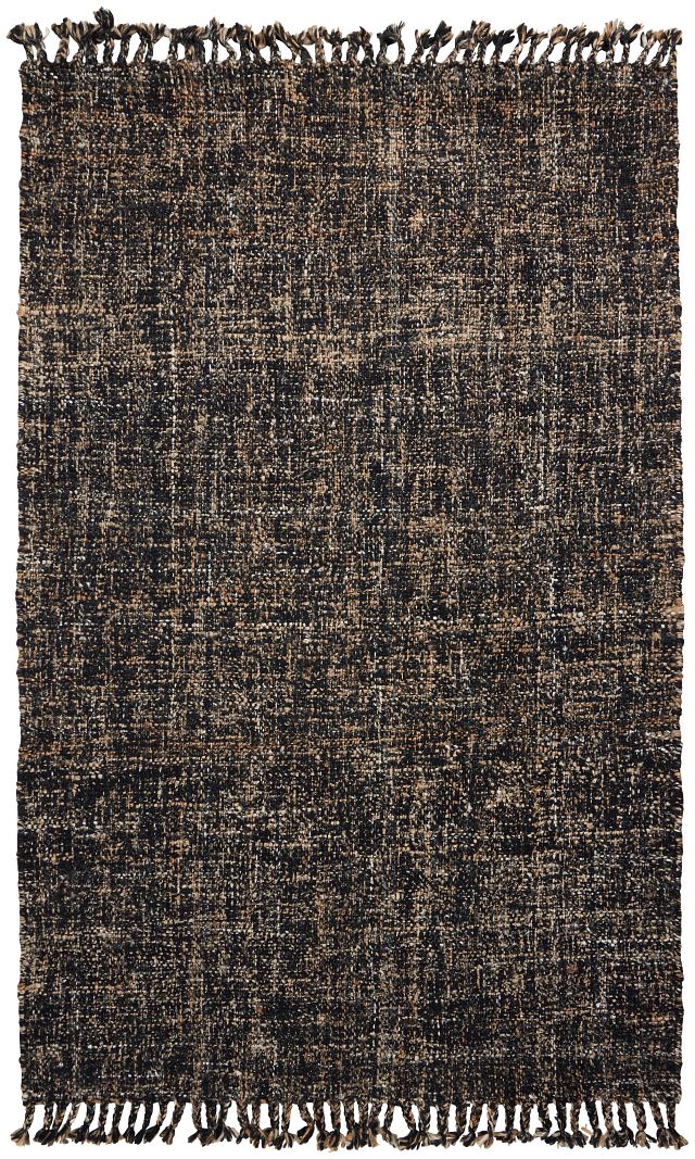 Nala Black 5x8 Area Rug