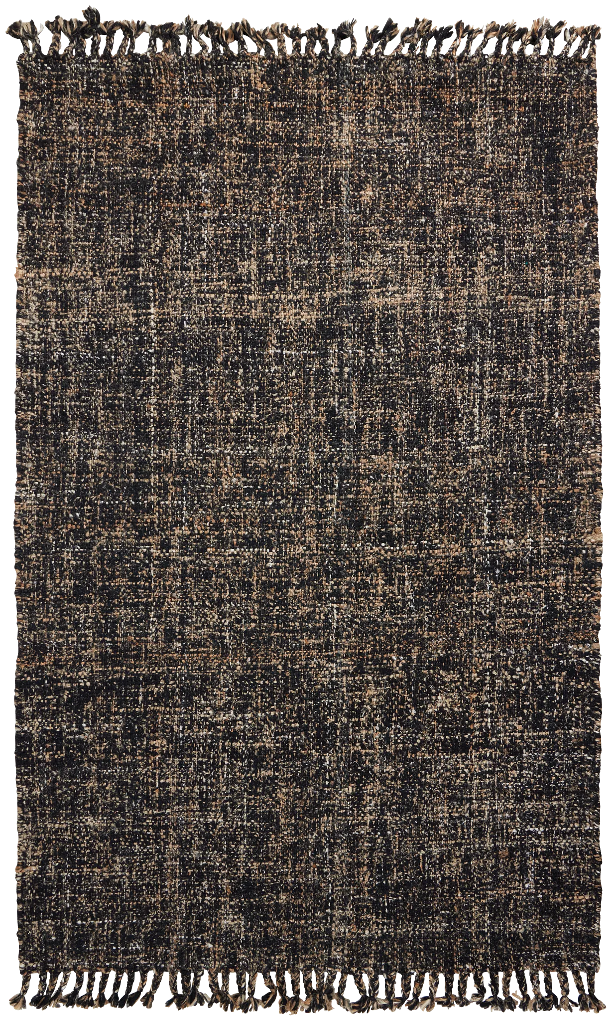 Nala Black 5x8 Area Rug