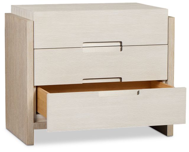 Miramar Ivory 3-drawer Nightstand