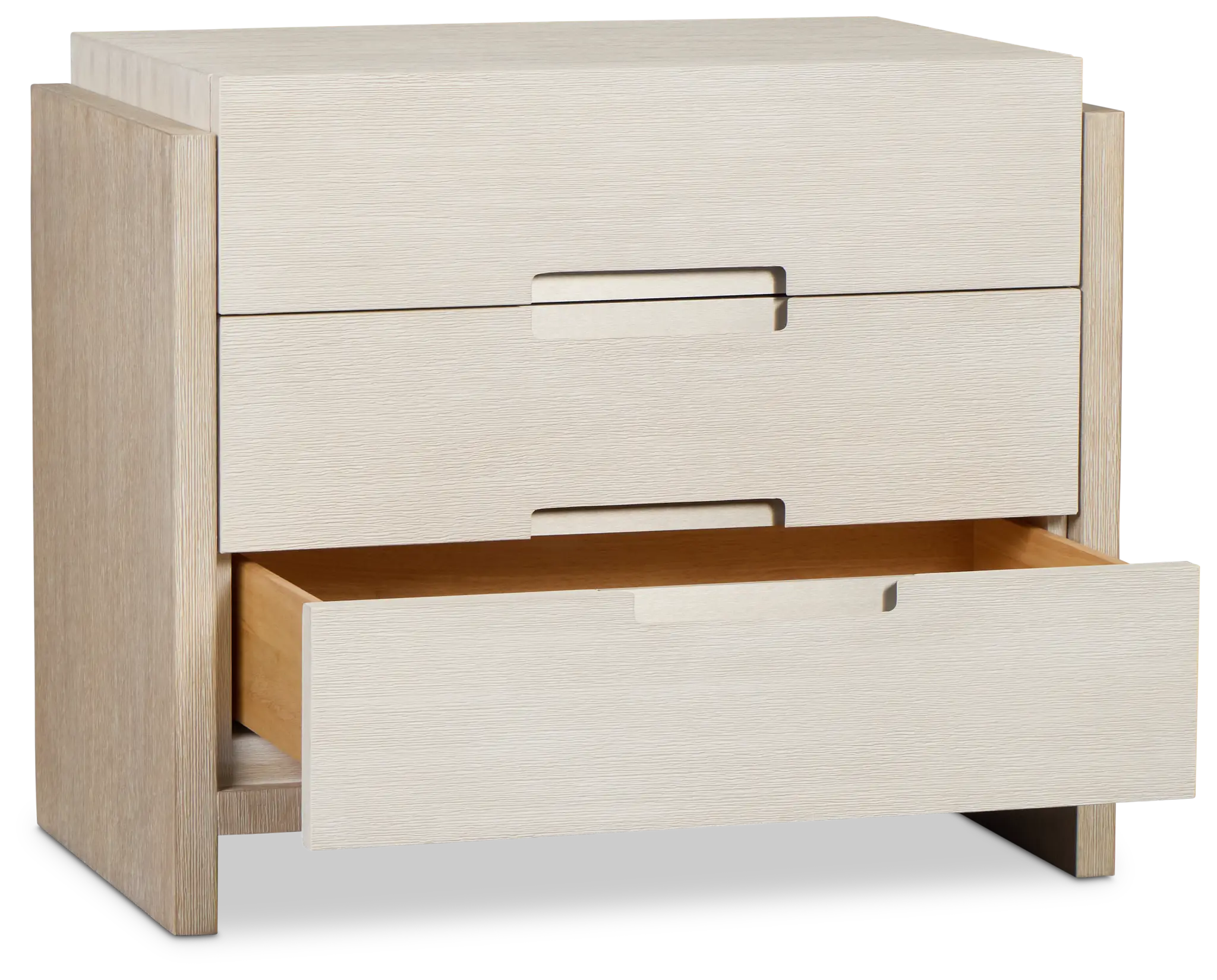 Miramar Ivory 3-drawer Nightstand Miramar Ivory 3-drawer Nightstand