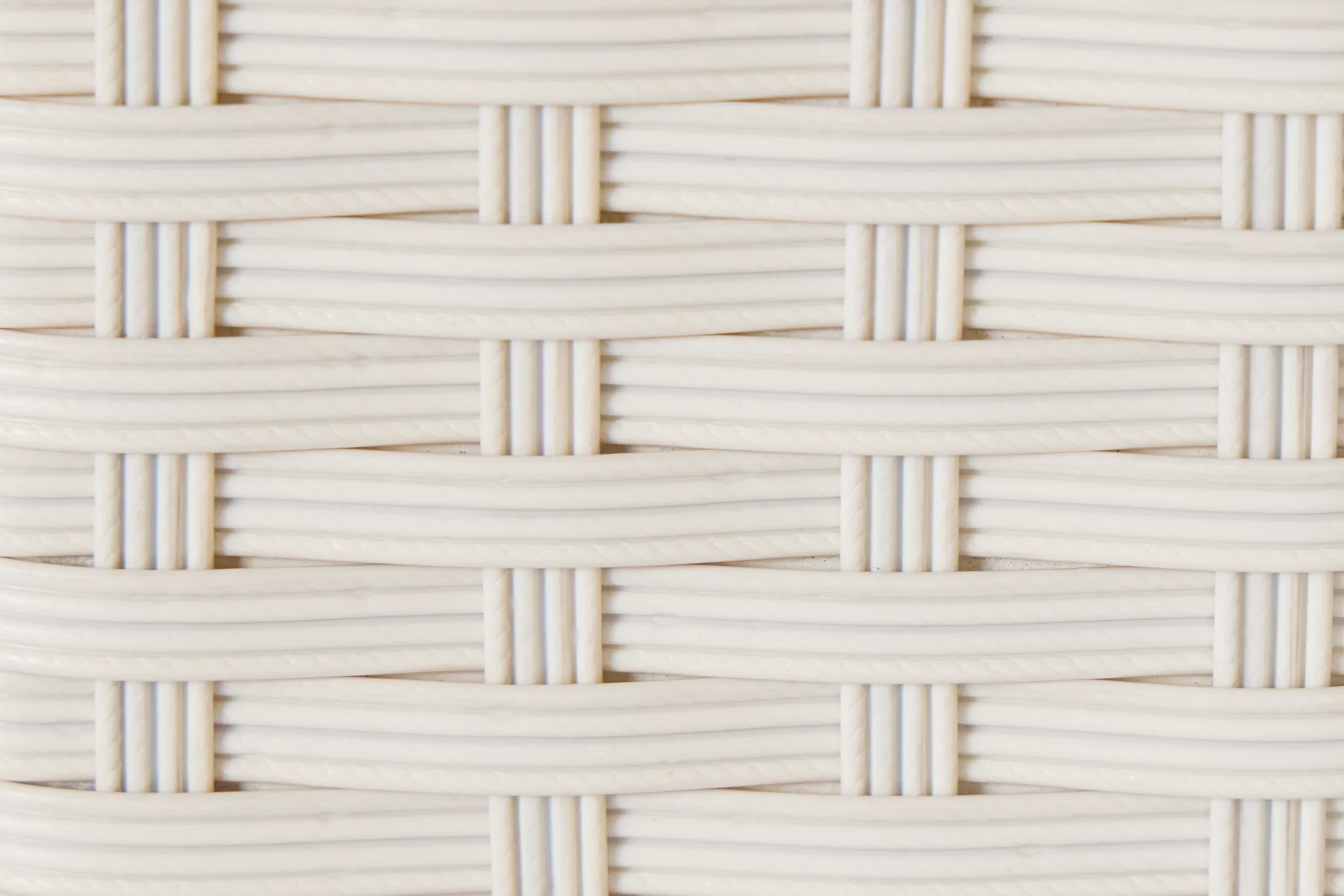 Bahia White 27" Square Table