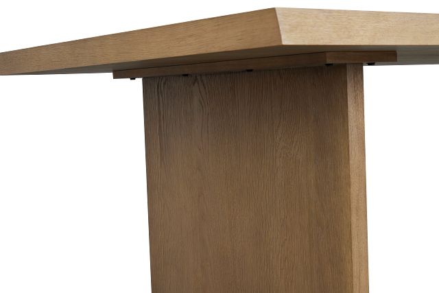 Haven Light Tone Wood Rectangular Table