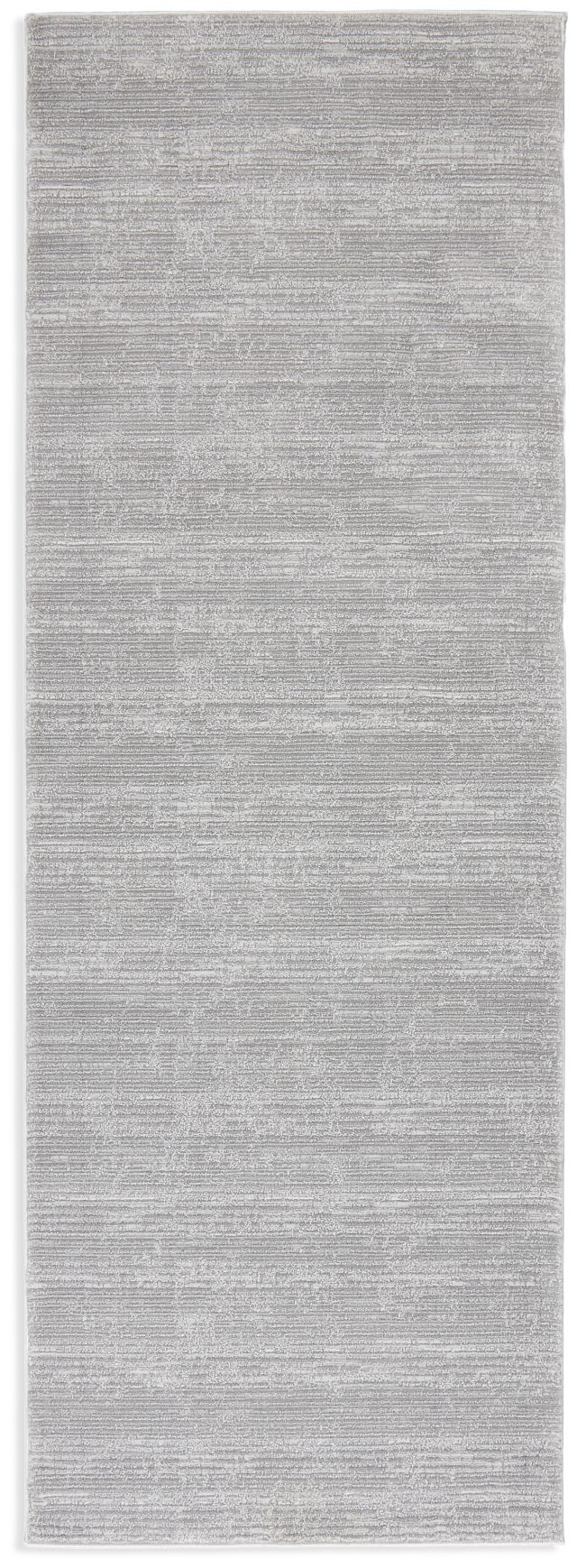 Palmer Light Gray 2x7 Runner